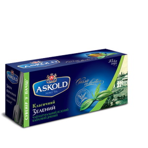 4820015831668 — Чай "Askold" конверт зелёный 100пак