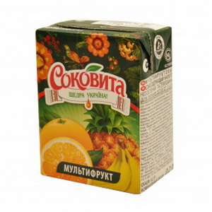 4820016252592 — Напиток соковый Соковита мультифрукт 0,2л