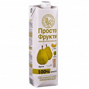 4820016252868 — Сок "Просто Фрукты" груша-банан-яблоко