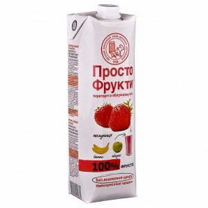 4820016252875 — Сок "Просто Фрукты" клубника-банан-яблоко