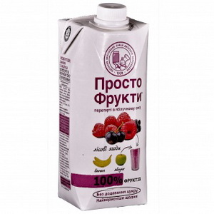 4820016252905 — Сок "Просто Фрукты" лесные ягоды-банан-яблоко