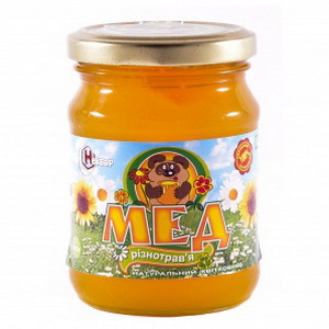 4820017280044 — Мед "нектар" ризнотр.натур.квитковий 400гр стекло