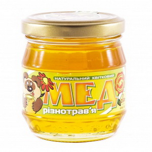4820017280105 — Мед "нектар" ризнотр.натур.квитковий 250гр стекло