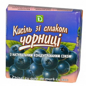 4820017291514 — Кисель "Золотое Зерно" Черничный 180гр