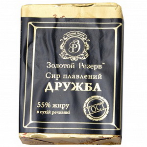 4820017925983 — Сыр плавленый "Золотой резерв" Дружба 90г