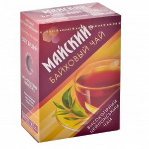 4820018730029 - Чай Майский Байковий чорний середньолистовий 85г