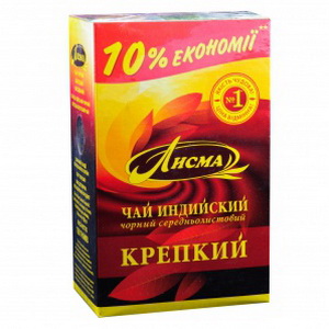 4820018733020 — Чай "Лисма" Крепкий 180г