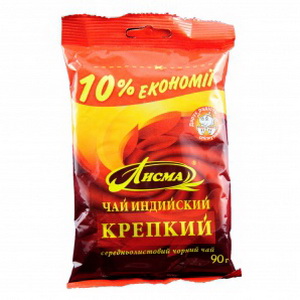 4820018733655 — Чай "Лисма" индийский крепкий, сашет