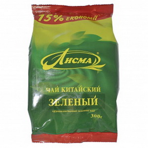 4820018734386 — Чай "Лисма" Китайский Зелёный м/у 300г