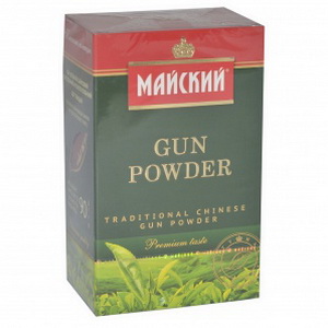 4820018735246 — Чай "Майский" Gun powder Зелёный 90г
