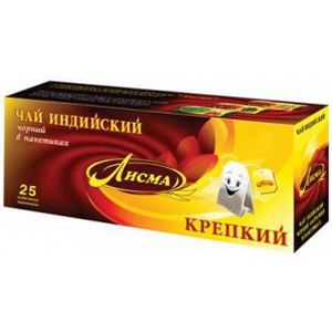 4820018737028 — Чай "Лисма" Классический черный 20пак