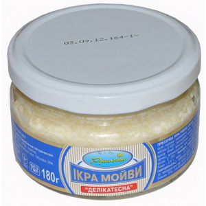 4820022652829 — Рыбная икра "Русалочка" Икра мойвы Деликатесная ст/б 180г