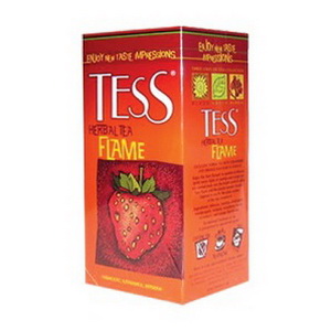 4820022862044 — Чай "Tess" Flame каркаде+земляника 25п