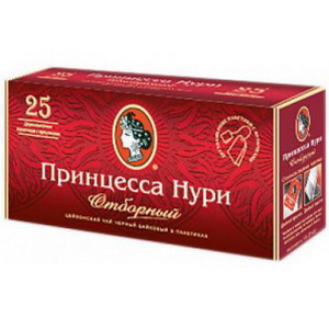 4820022862358 — Чай "принцесса нури" отборочный байховый черн. 2г * 25шт
