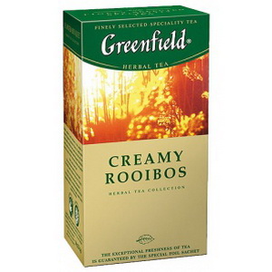 4820022862877 — Чай "гринфилд" creamy rooibos пакет 1, 5 гр. * 25шт.