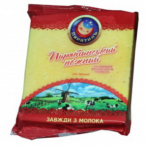 4820023262720 — Сыр "Пирятинъ" Нежный топленое молоко 50% 300г