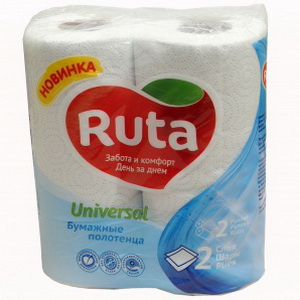 4820023740167 — Бумажные полотенца "Рута" (белые)