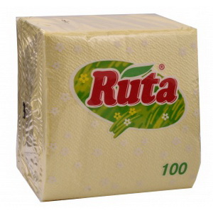 4820023740501 — Салфетки "Рута" желтые