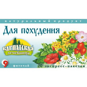 4820024211055 — Чай "карпатский" для похудения 25 * 2г