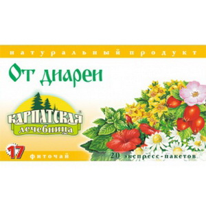 4820024211222 — Фиточай "Карпатская лечебница" №17 От диареи 20п