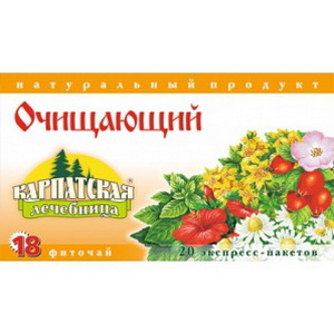 4820024211239 — Фиточай "Карпатская лечебница" №18 Очищающий 20п