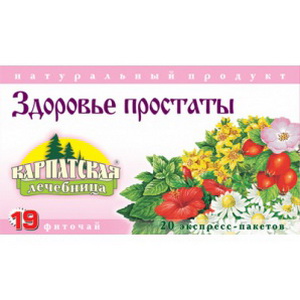 4820024211246 — Чай Фіточай Карпатська лічниця 1 Здоров’я простати 20 п