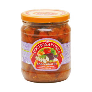 4820024792691 — Баклажаны "Господарочка" с овощами в томатном соусе с/б твист 470г
