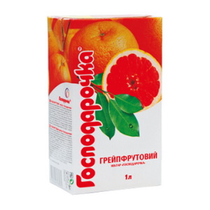 4820024795944 — Сок "Господарочка" Грейпфрут нектар т/п 1л