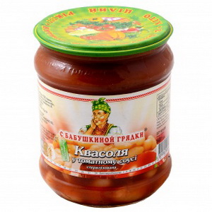 4820030560949 — Фасоль "С Бабушкиной грядки"  в томатном соусе с/б 540г