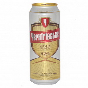 4820034921999 - Пиво"Черниговское"gold ж/б 4.8% 0.5л.