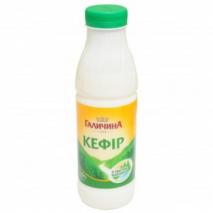 4820038490965 — Кефір "Галичина" 2. 5% 420г.