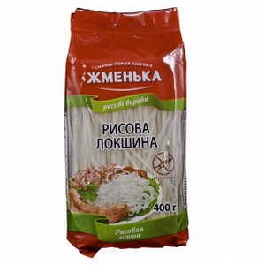 4820038701139 — Макаронные изделия "Жменька" Рисовая лапша 400г