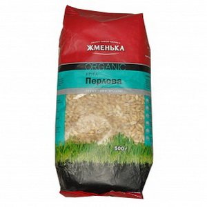 4820038701184 — Крупа "Жменька" Перловая organic 500г