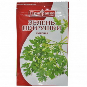 4820039294128 — Петрушка сушеная "Приправка" (с застежкой) 30г
