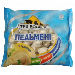 4820039460530 — Пельмени "Три Медведя" Со свининой 450г