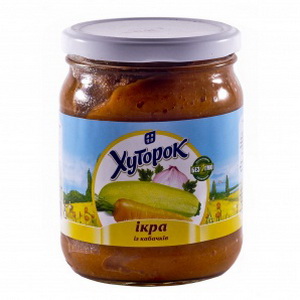 4820039712103 — Икра из кабачков" Хуторок" ст.б.510г