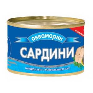4820041200209 — "аквамарин" сардины с добавлением масла 200г