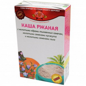 4820043012114 — Каша быстрого приготовления "GKoU" Ржаная 320г