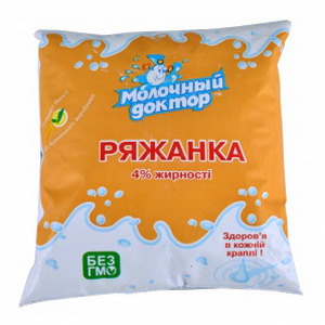 4820052210129 — Ряженка "Молочный Доктор" 4% пэт 500г