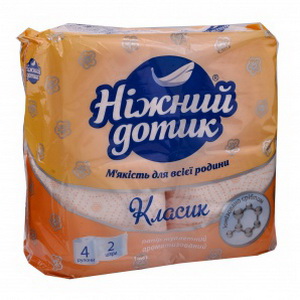 4820053851451 — Туалетная бумага "Ніжний дотик" фруктовоя свежесть