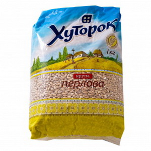 4820054800083 — Крупа "Хуторок" Перловая 1кг