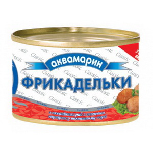 4820060370631 — Фрикадельки "Аквамарин" в томатном соусе 240г