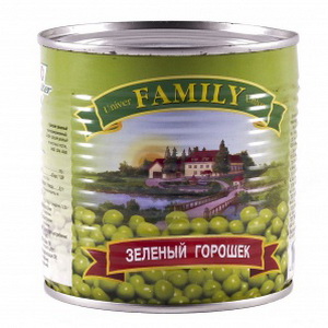 4820061680128 — Femily горошек зел. конс.420г.