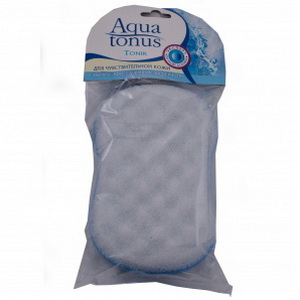 4820066202356 — Губка банная "Aqua Tonus" для чуствительной кожи 