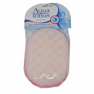 4820066202363 — Губка банная "Aqua Tonus" для нормальной кожи