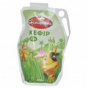 4820066250531 — Кефир "Смаковеньки" 2,5% кувшин 1л