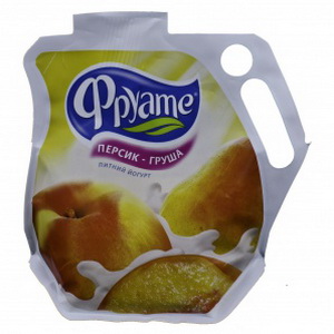 4820066250708 — Йогурт "Фруатэ" 1.5% Персик+груша кувшин 480г