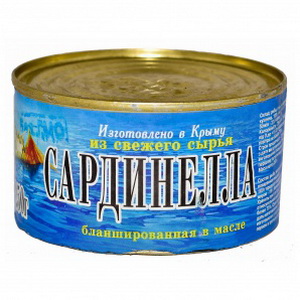 4820067370443 — Сардинелла "Прилов" бланшированная в масле 250г