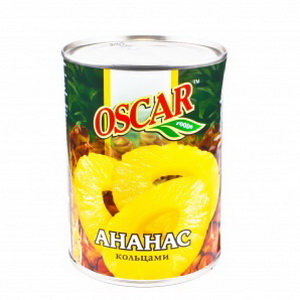 4820072980033 — Ockar Ананаси кільця ж/б 565 г