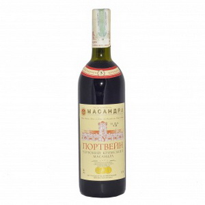 4820074230426 — Вино "Массандра" Портвейн Крымский красный 0,75 (Алушта)